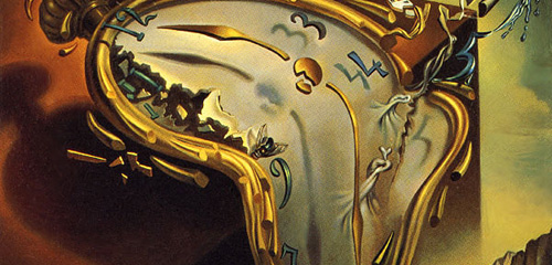 Salvador Dali. Soft Watch at the Moment of First Explosion. Фрагмент.